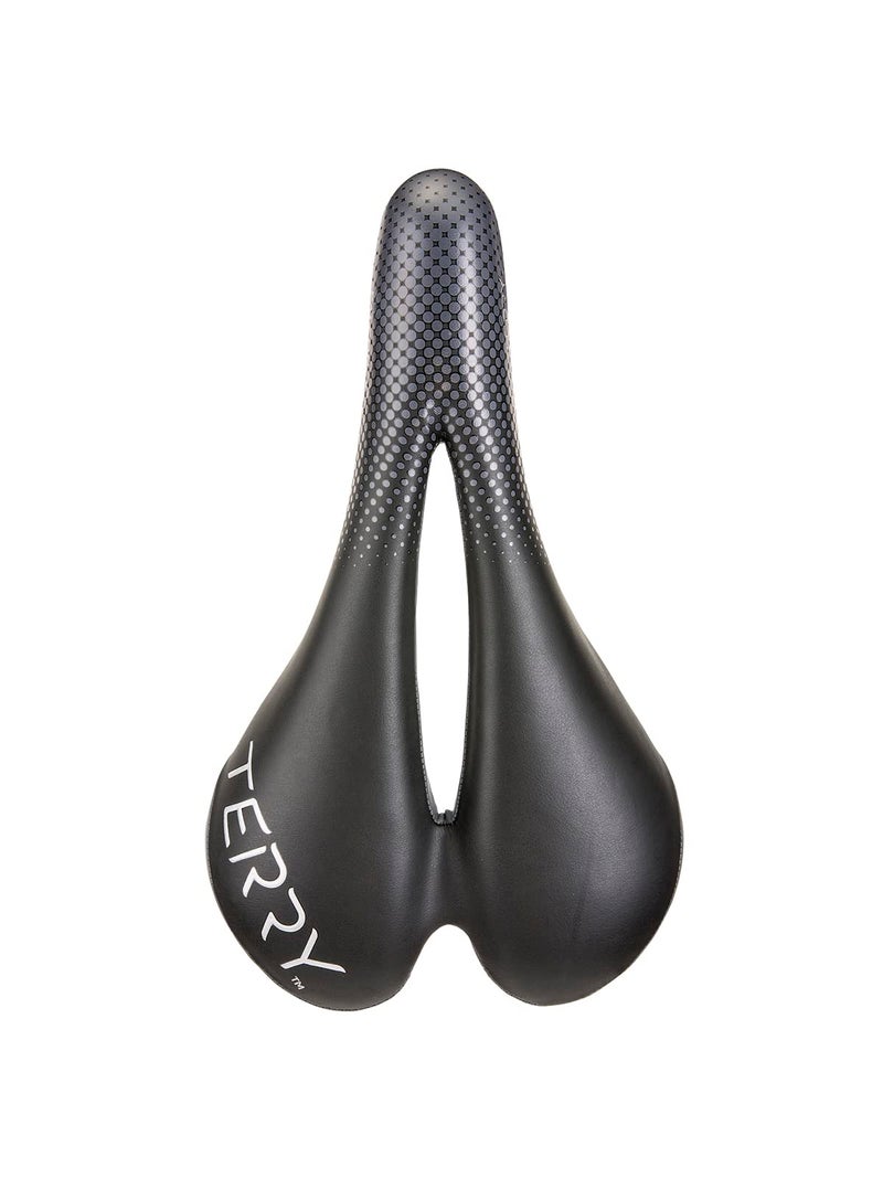 Terry Falcon X Bike Saddle - Bicycle Seat for Women - Flexible & Comfortable - Black Dura-Tek Cover, Low Profile - Image 3